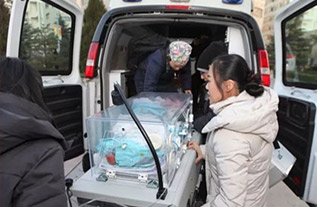 敦煌市妇婴监护型护送